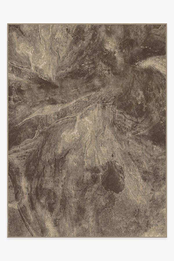 Emperador Marble Rug 9'x12' | Stain-Resistant