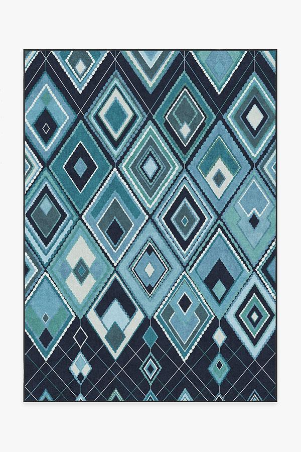 Esra Midnight Rug 5'x7' | Stain-Resistant