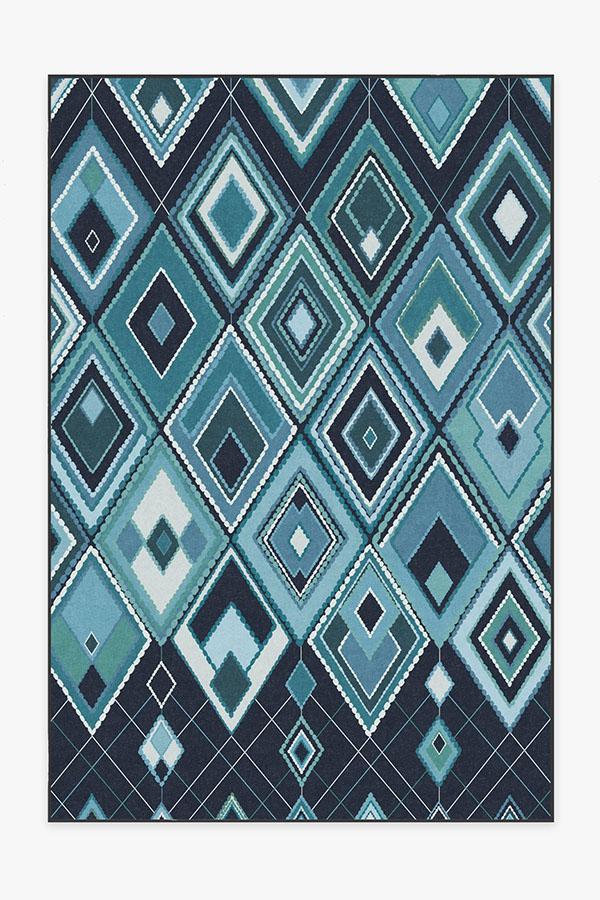 Esra Midnight Rug 6'x9' | Stain-Resistant
