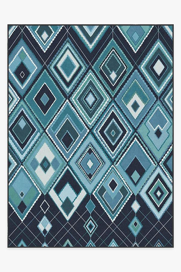Esra Midnight Rug 9'x12' | Stain-Resistant