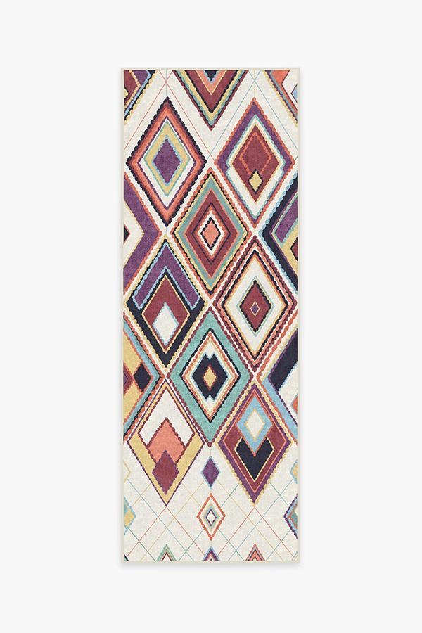 Esra Polychrome Rug 2.5'x10' | Stain-Resistant