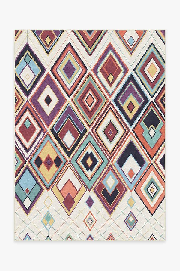 Esra Polychrome Rug 5'x7' | Stain-Resistant