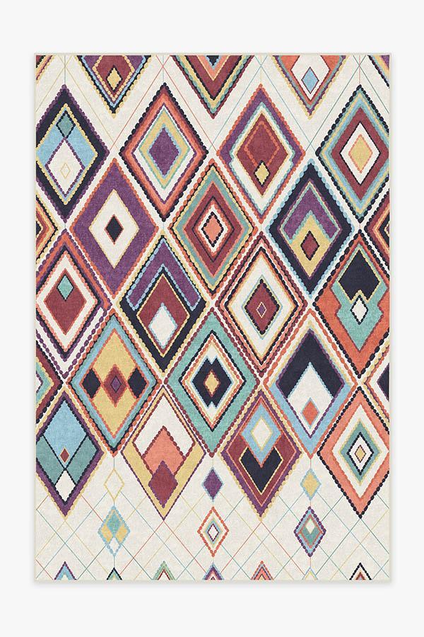Esra Polychrome Rug 6'x9' | Stain-Resistant
