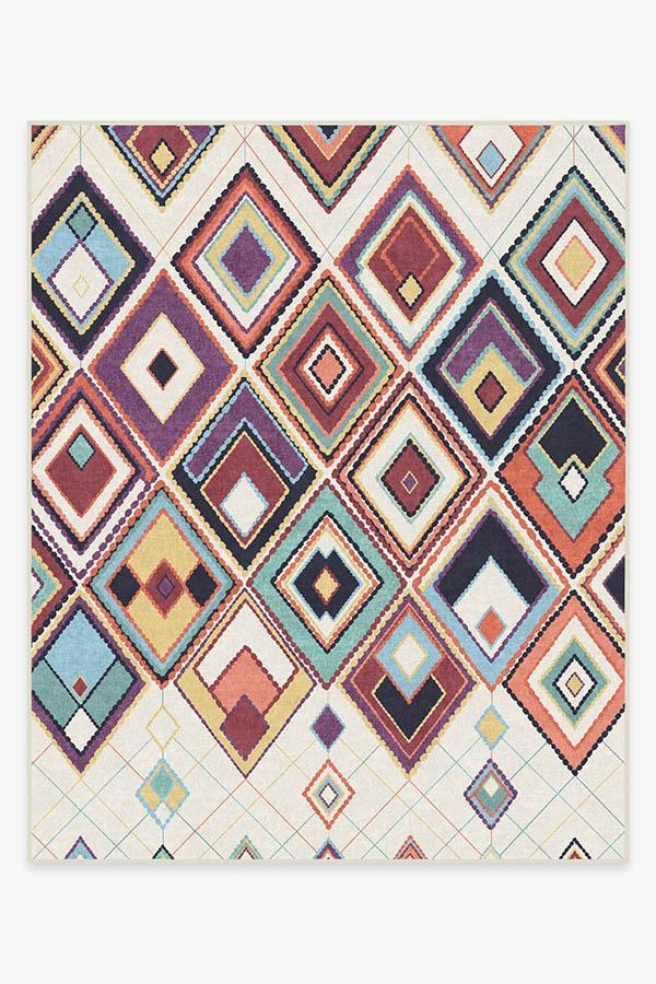 Esra Polychrome Rug 8'x10' | Stain-Resistant