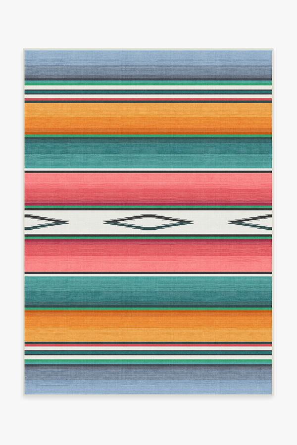 Falsa Stripes Polychrome Rug 5'x7' | Stain-Resistant
