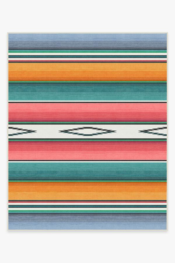 Falsa Stripes Polychrome Rug 8'x10' | Stain-Resistant