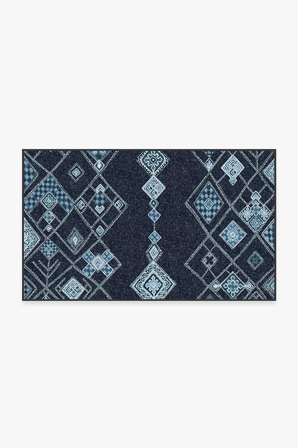 Farah Midnight Rug 3'x5' | Stain-Resistant