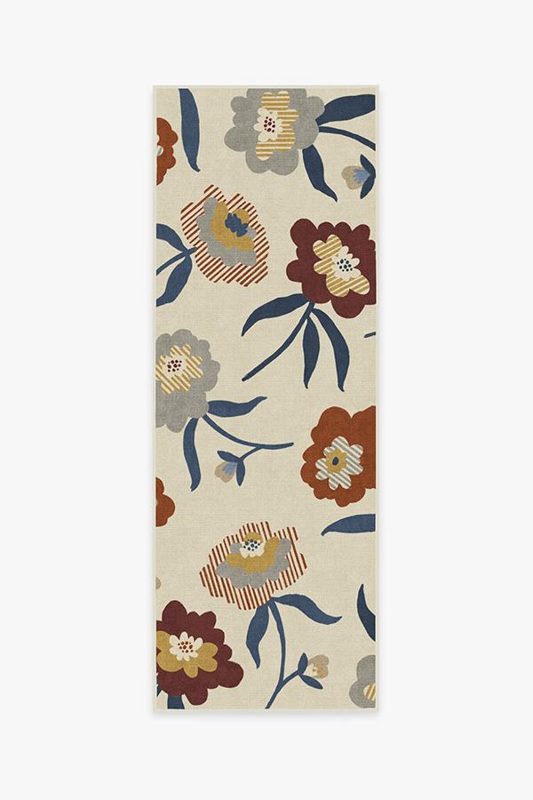Fleur Margaritte Amari Rug 2.5'x7' | Stain-Resistant