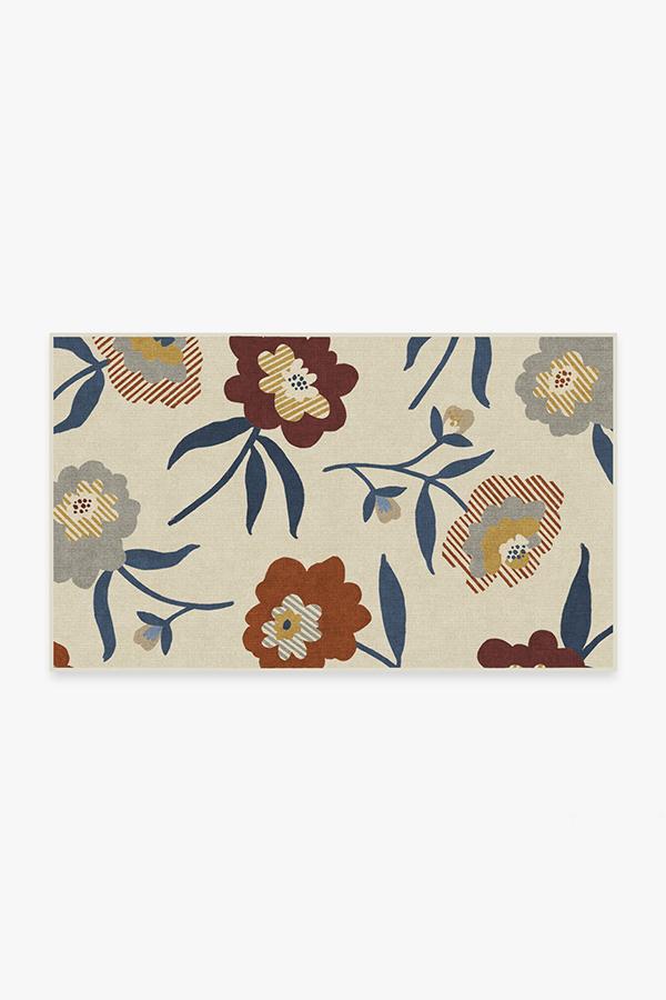 Fleur Margaritte Amari Rug 3'x5' | Stain-Resistant