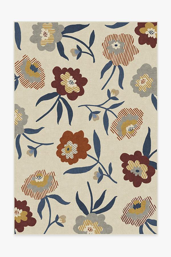 Fleur Margaritte Amari Rug 6'x9' | Stain-Resistant