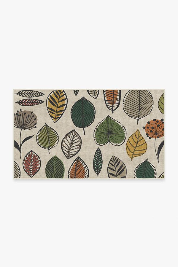 Folium Multicolor Rug 3'x5' | Stain-Resistant