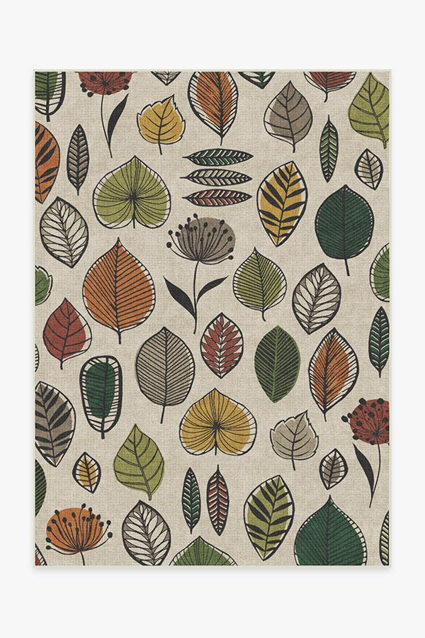 Folium Multicolor Rug 5'x7' | Stain-Resistant