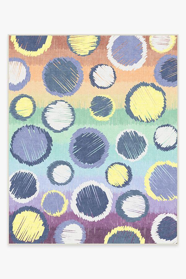 Freckles Rainbow Rug 8'x10' | Stain-Resistant