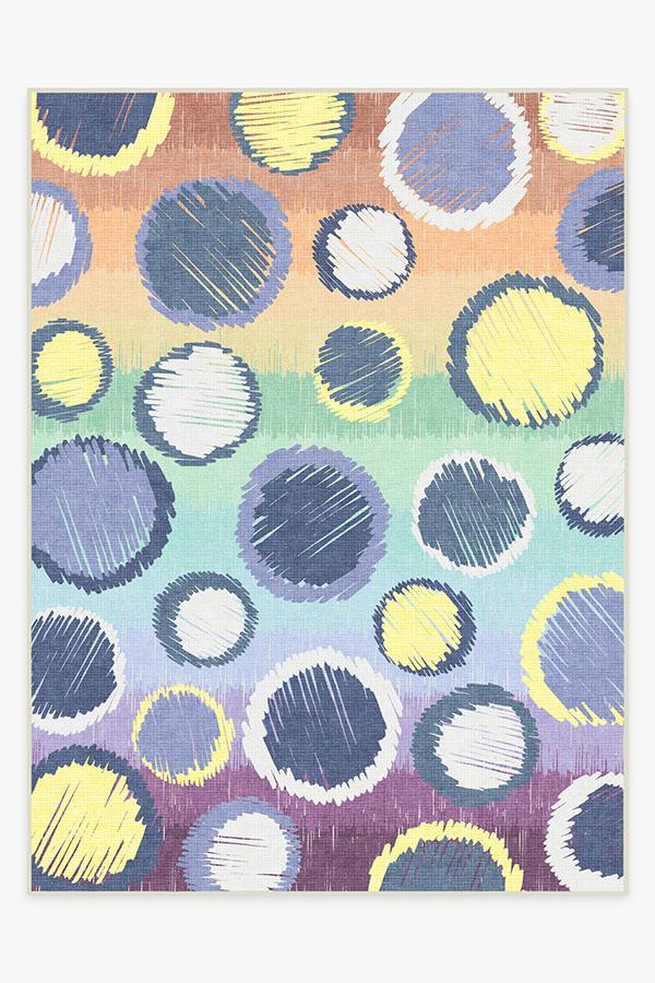 Freckles Rainbow Rug 9'x12' | Stain-Resistant