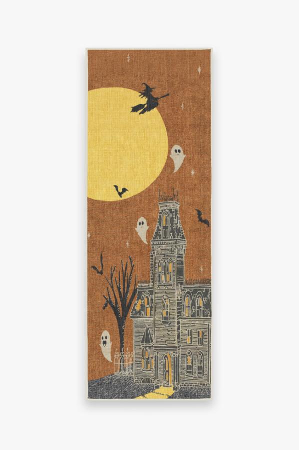 Fright Night Rug 2.5'x7' | Stain-Resistant