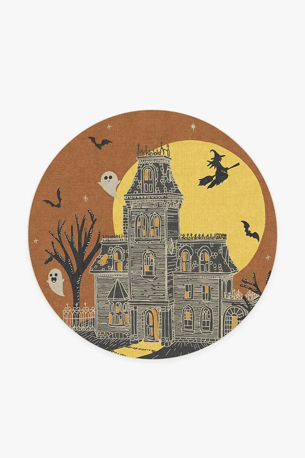 Fright Night Rug 6' Round | Stain-Resistant