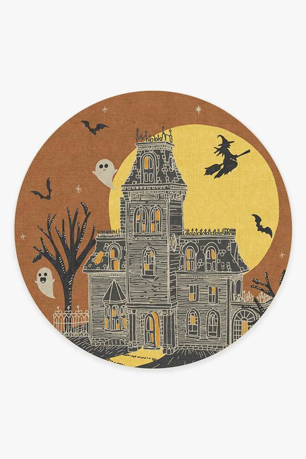 Fright Night Rug 8' Round | Stain-Resistant