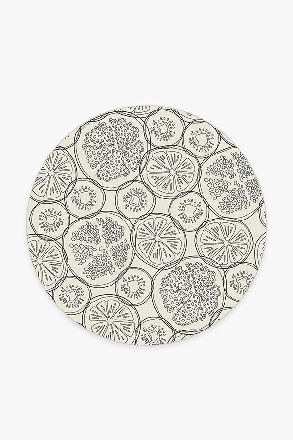 Fruit Punch Blackberry Rug 6' Round | Stain-Resistant