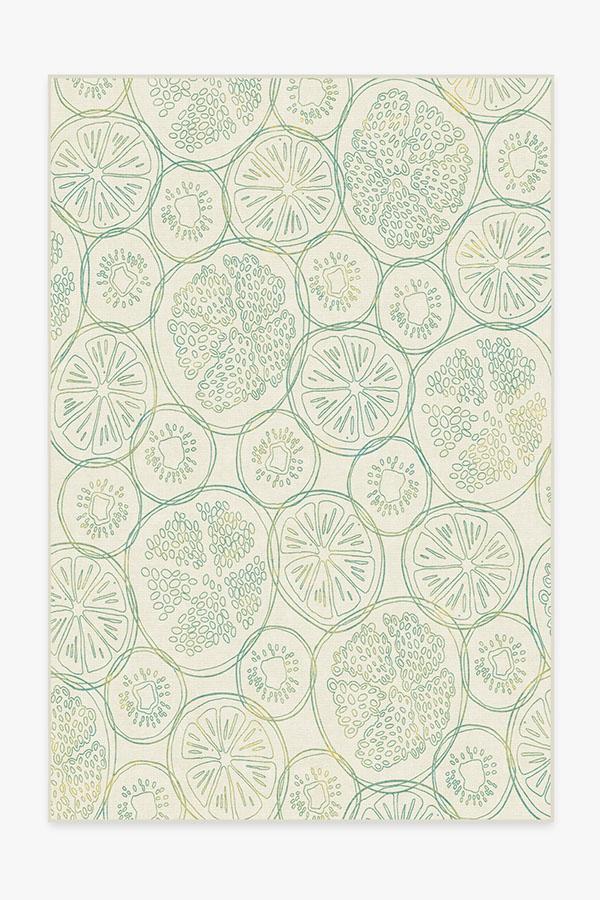 Fruit Punch Lime Rug 6'x9' | Stain-Resistant