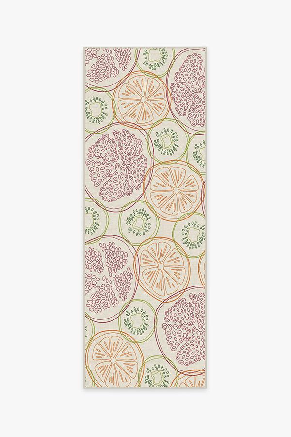 Fruit Punch Multicolor Rug 2.5'x10' | Stain-Resistant