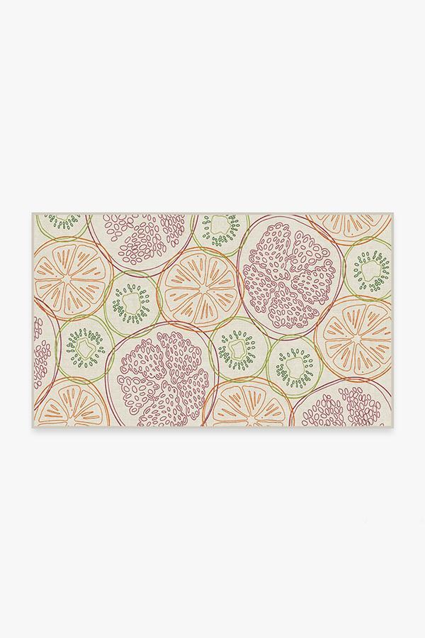 Fruit Punch Multicolor Rug 3'x5' | Stain-Resistant