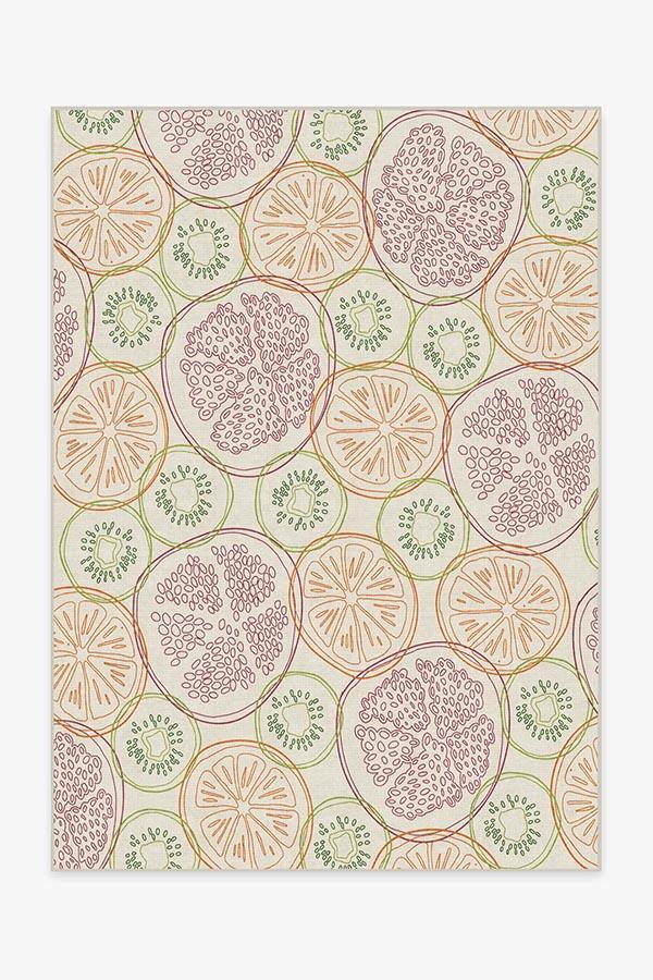 Fruit Punch Multicolor Rug 5'x7' | Stain-Resistant