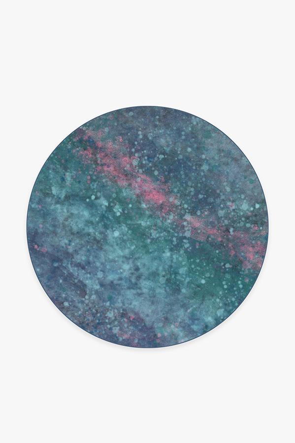 Galaxy Rug 6' Round | Stain-Resistant