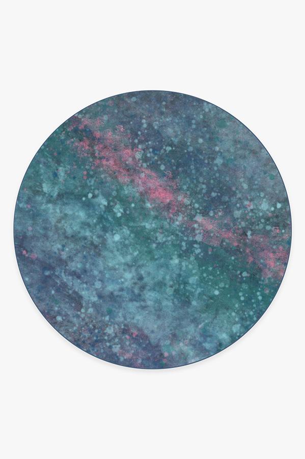 Galaxy Rug 8' Round | Stain-Resistant