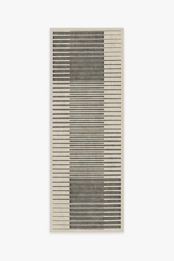 Gradasi Grey Rug 2.5'x10' | Stain-Resistant