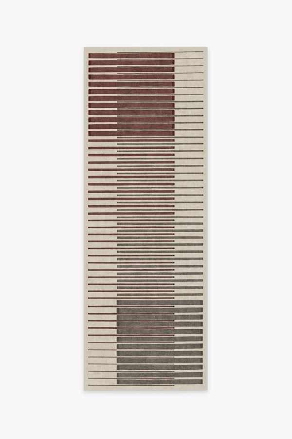 Gradasi Sumac Rug 2.5'x7' | Stain-Resistant