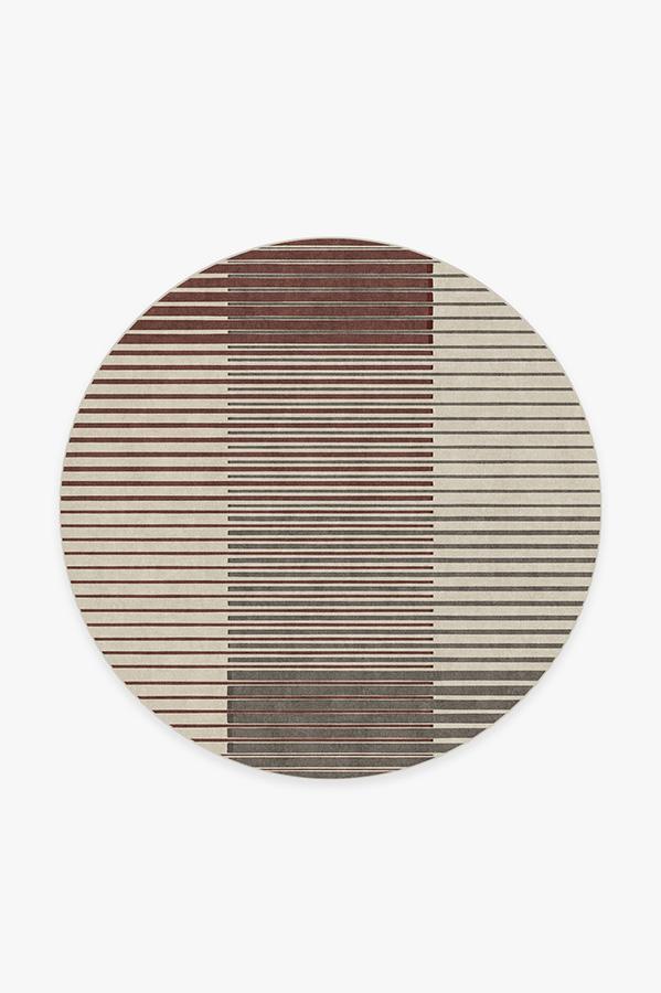 Gradasi Sumac Rug 6' Round | Stain-Resistant