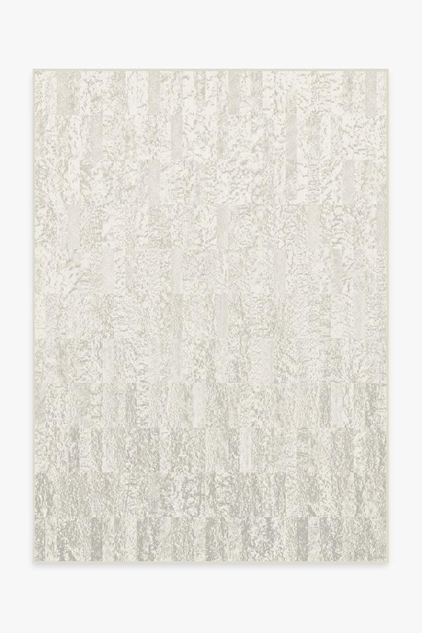 Granite Ombre Light Grey Rug 5'x7' | Stain-Resistant