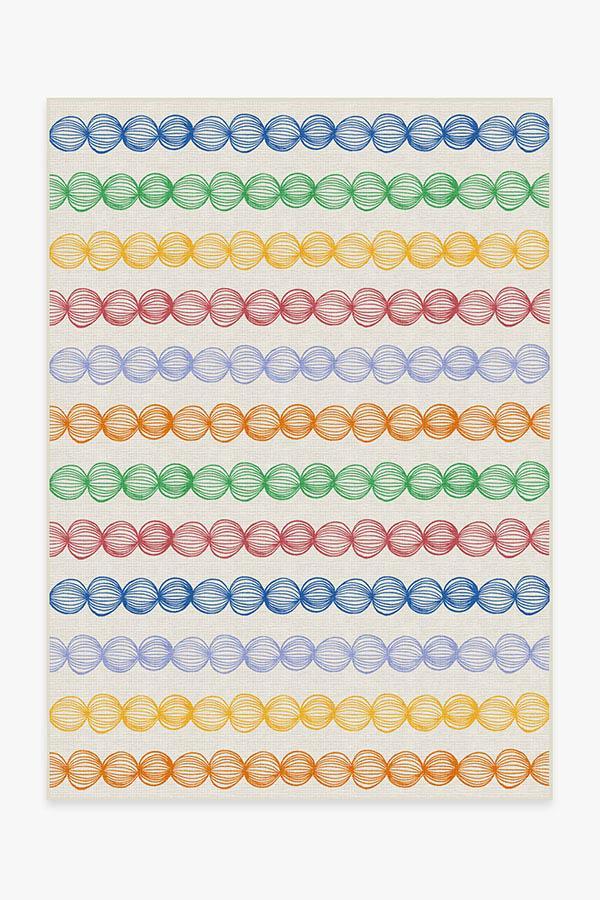 Gumdrops Multicolor Rug 5'x7' | Stain-Resistant