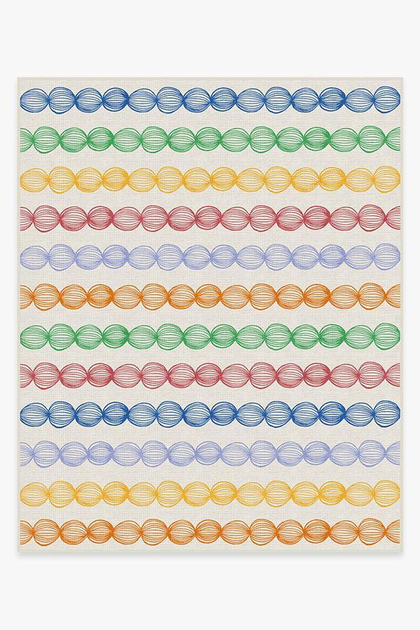 Gumdrops Multicolor Rug 8'x10' | Stain-Resistant