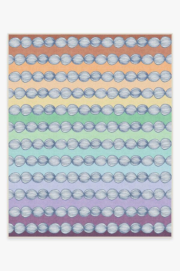 Gumdrops Rainbow Rug 8'x10' | Stain-Resistant