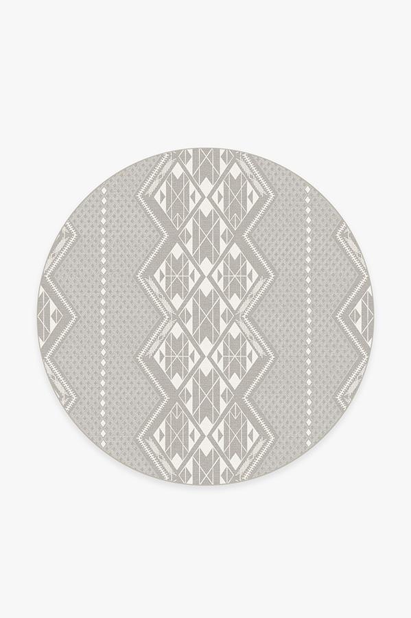 Halona Stone Rug 6' Round | Stain-Resistant