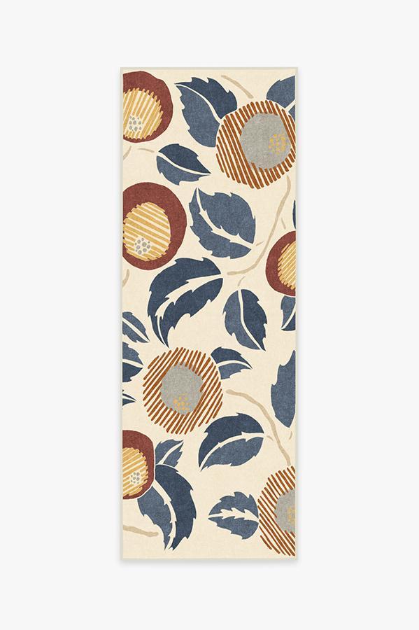 Hana Imari Rug 2.5'x7' | Stain-Resistant