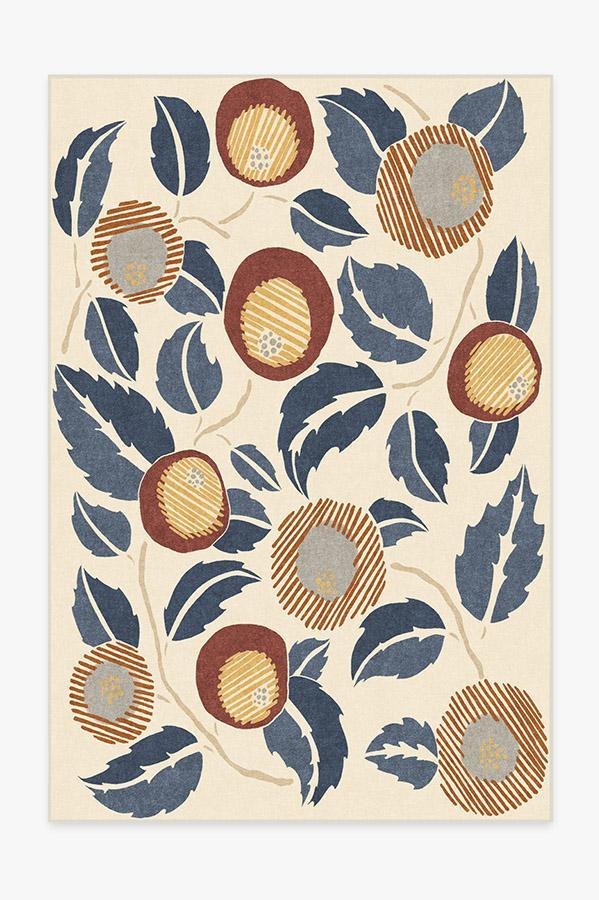 Hana Imari Rug 6'x9' | Stain-Resistant