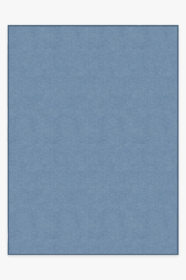 Heathered Solid Chambray Rug 9'x12' | Stain-Resistant