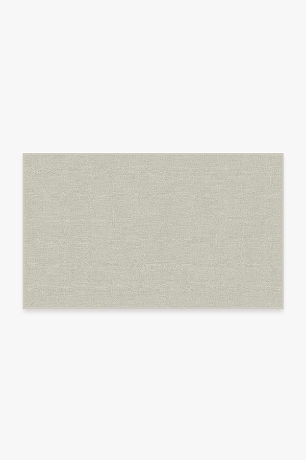 Heathered Solid Dove Grey Rug 3'x5' | Stain-Resistant