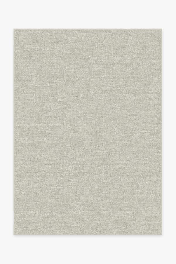 Heathered Solid Dove Grey Rug 5'x7' | Stain-Resistant