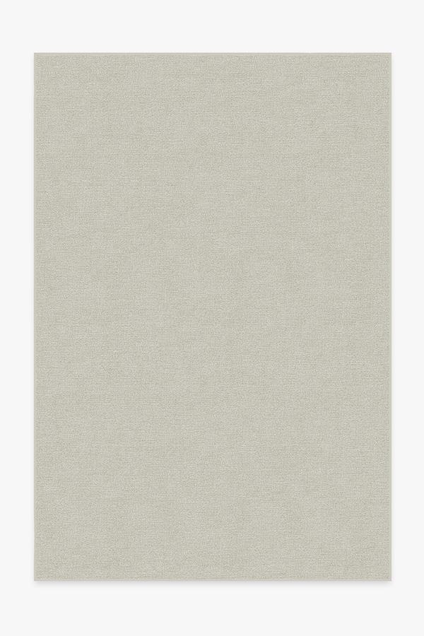 Heathered Solid Dove Grey Rug 6'x9' | Stain-Resistant