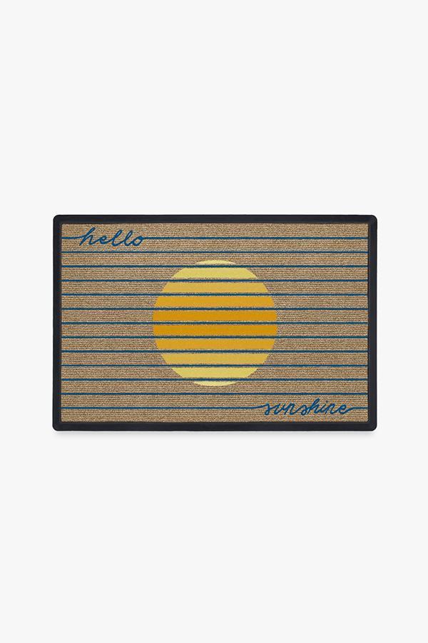 Hello Sunshine Natural Doormat