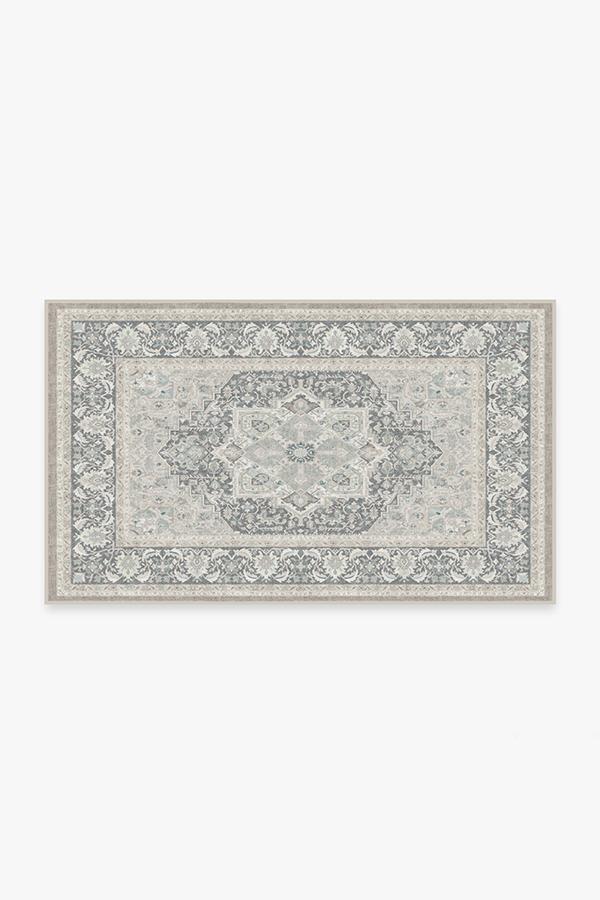 Hendesi Heriz Abalone Rug 3'x5' | Stain-Resistant