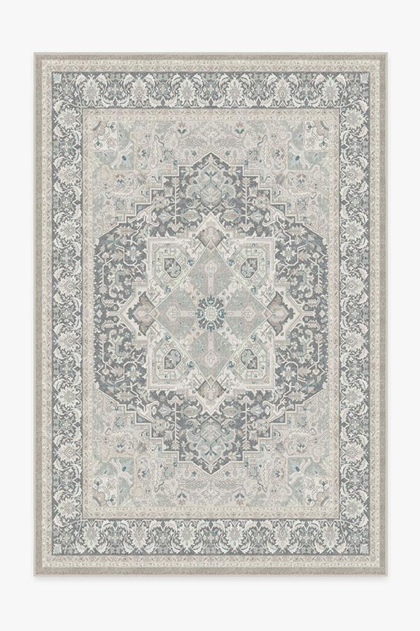 Hendesi Heriz Abalone Rug 6'x9' | Stain-Resistant
