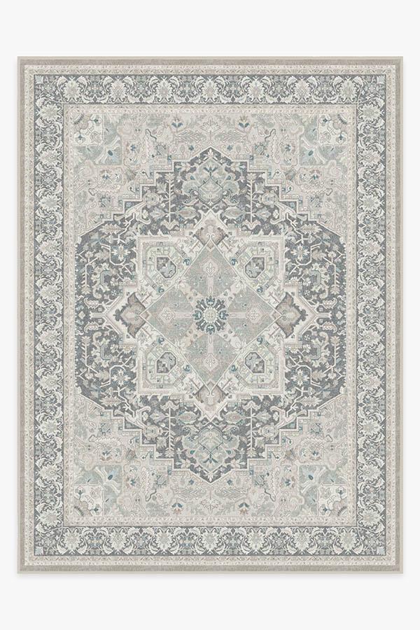 Hendesi Heriz Abalone Rug 9'x12' | Stain-Resistant