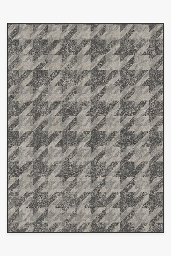 Houndstooth Rug 9'x12' | Stain-Resistant