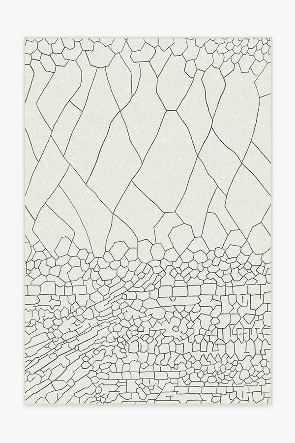 Illi Off White Rug 6'x9' | Stain-Resistant