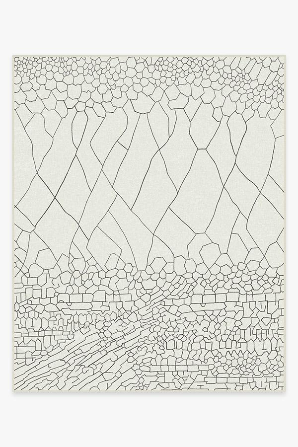 Illi Off White Rug 8'x10' | Stain-Resistant