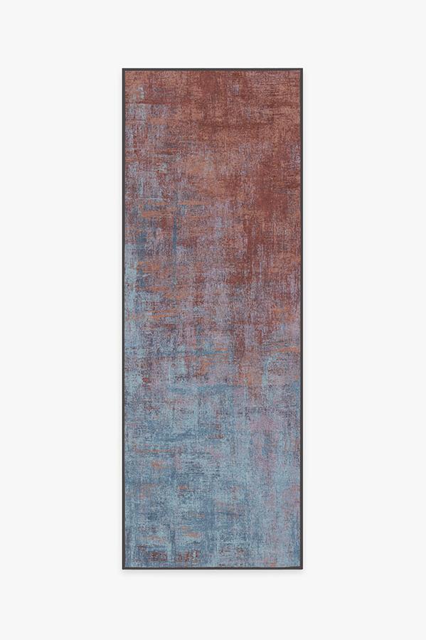 Impasto Multicolor Rug 2.5'x7' | Stain-Resistant